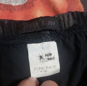 Punk Rave Leggings with zipper detail